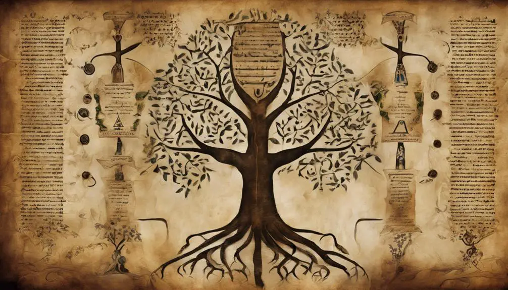 ancient hebrew family tree