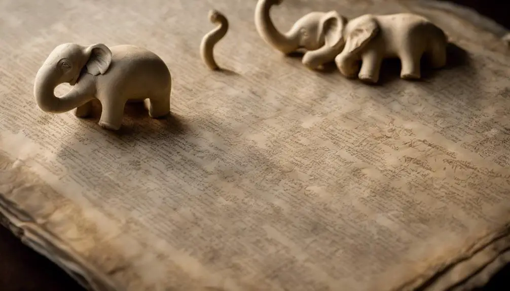 apocryphal elephants in texts