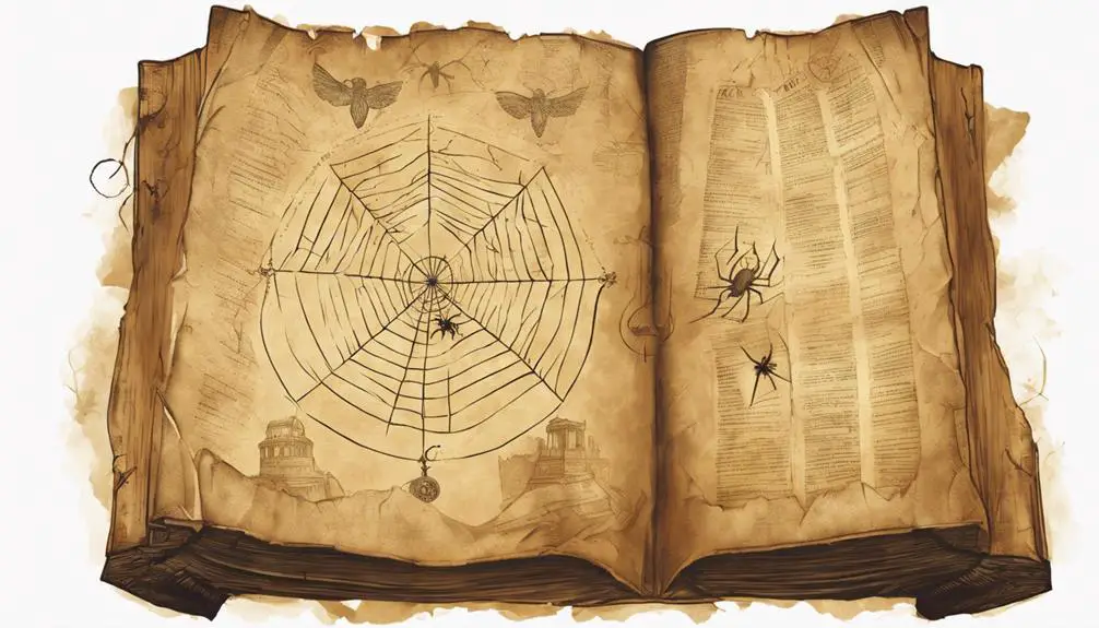 arachnid symbolism in scripture