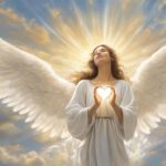 biblical angel and love