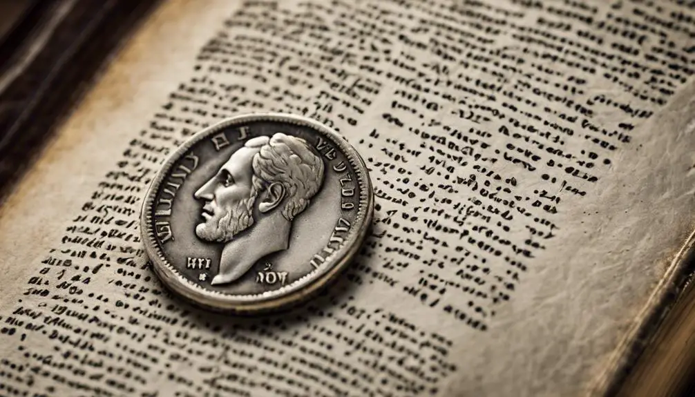 biblical symbolism of a dime