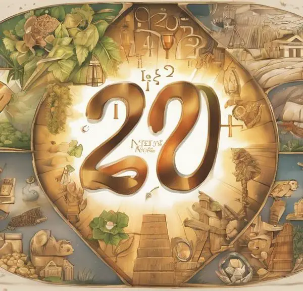 biblical symbolism of number 20