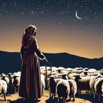 biblical women tending sheep