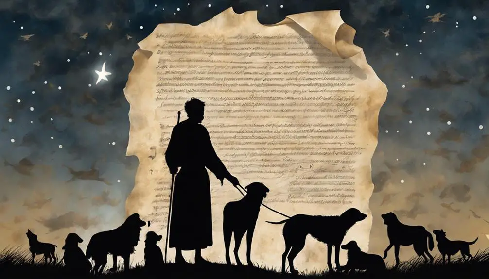 canines in ancient scriptures