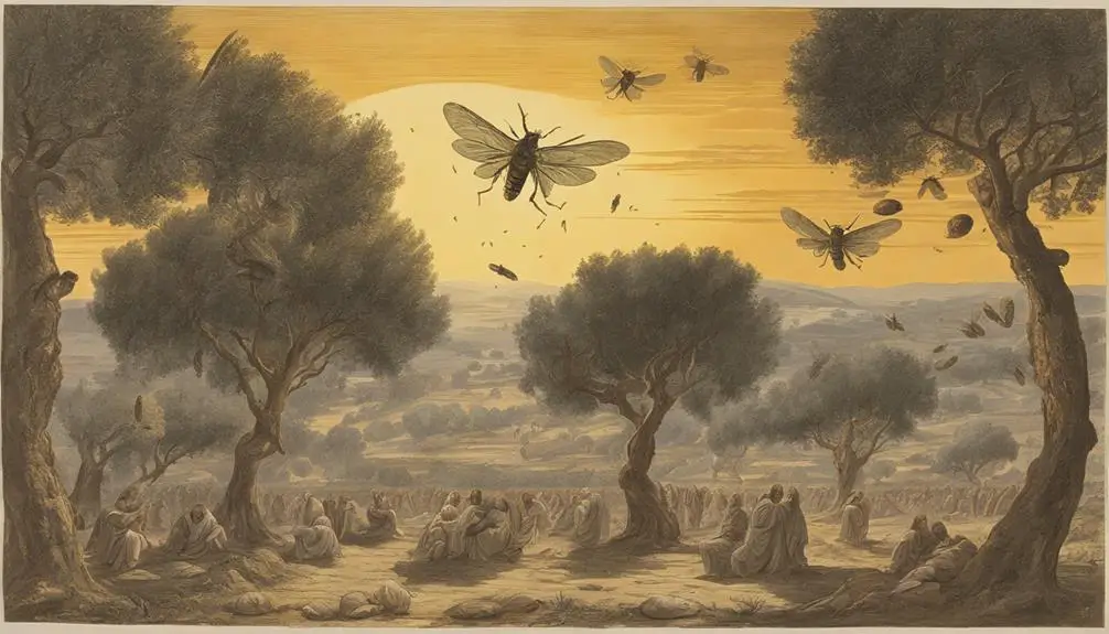 cicadas in the bible