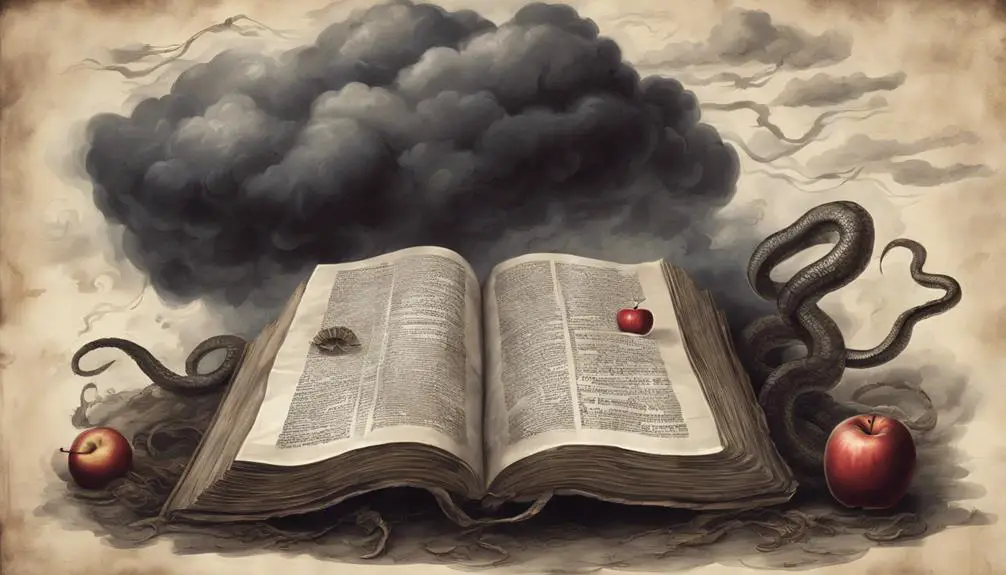 evil cloud in bible