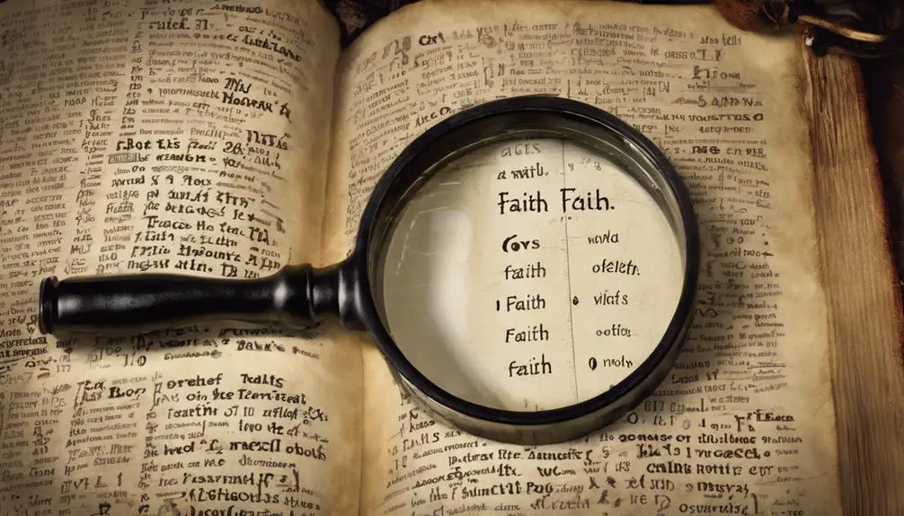 faith in the bible
