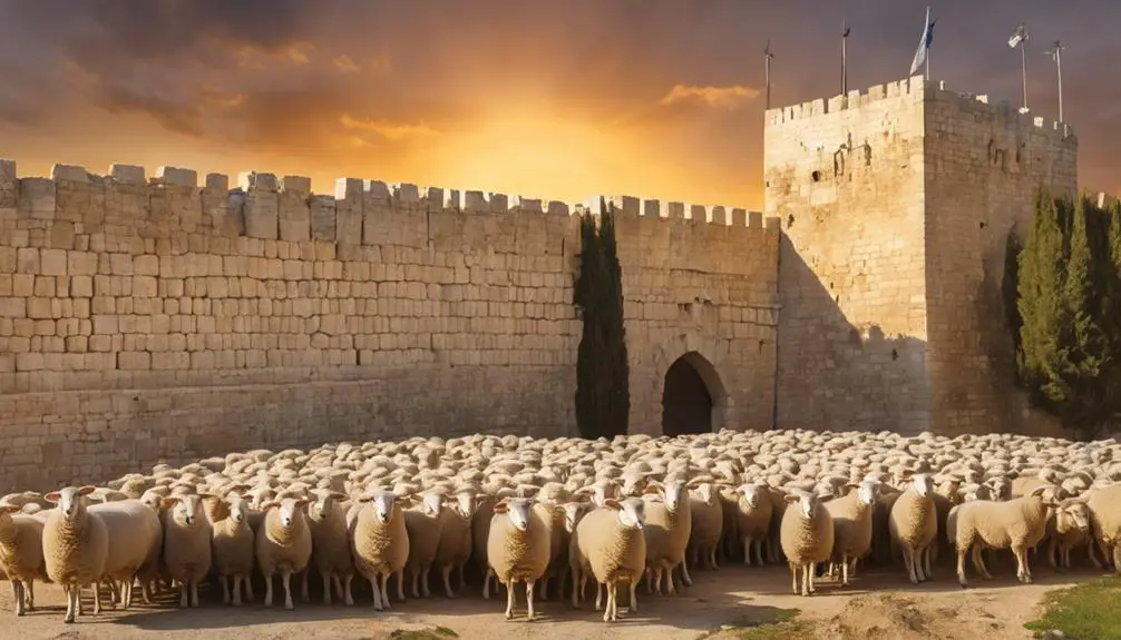 gate of sheep history