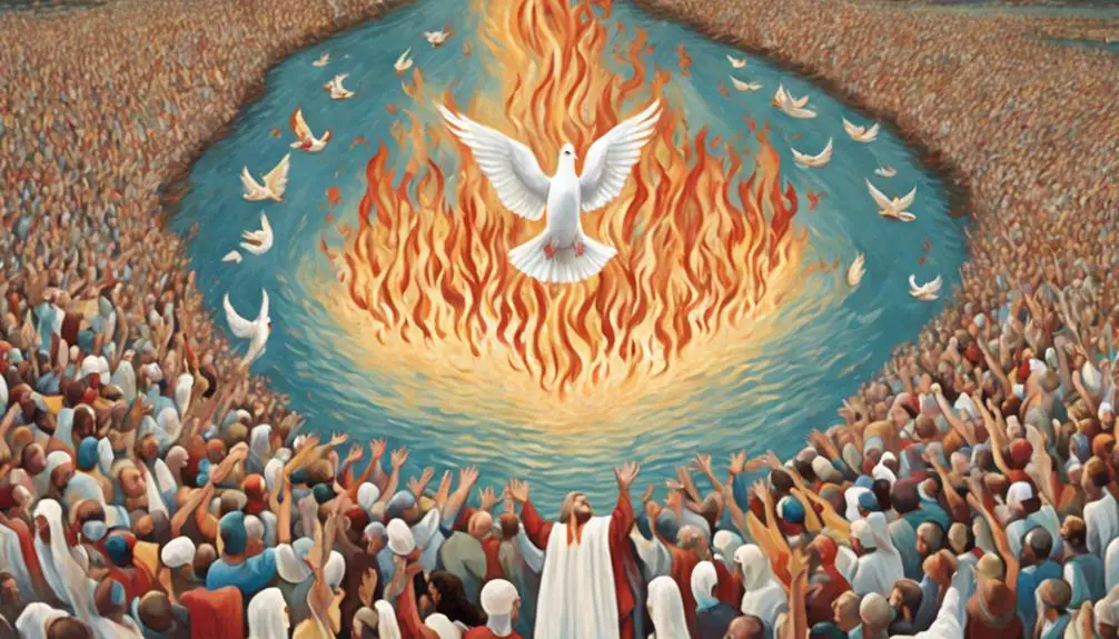 mass baptism at pentecost