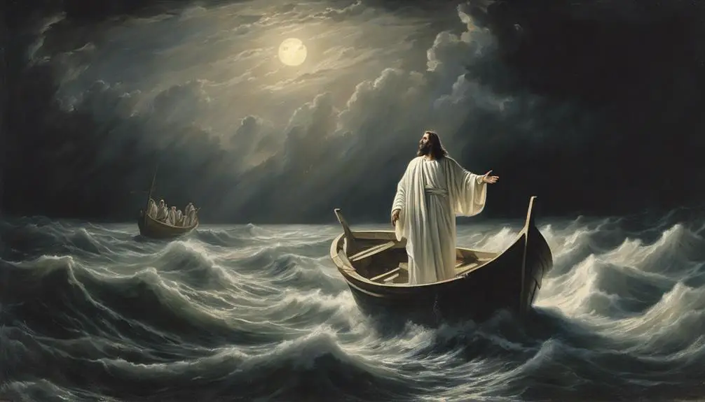 miraculous water walking by jesus