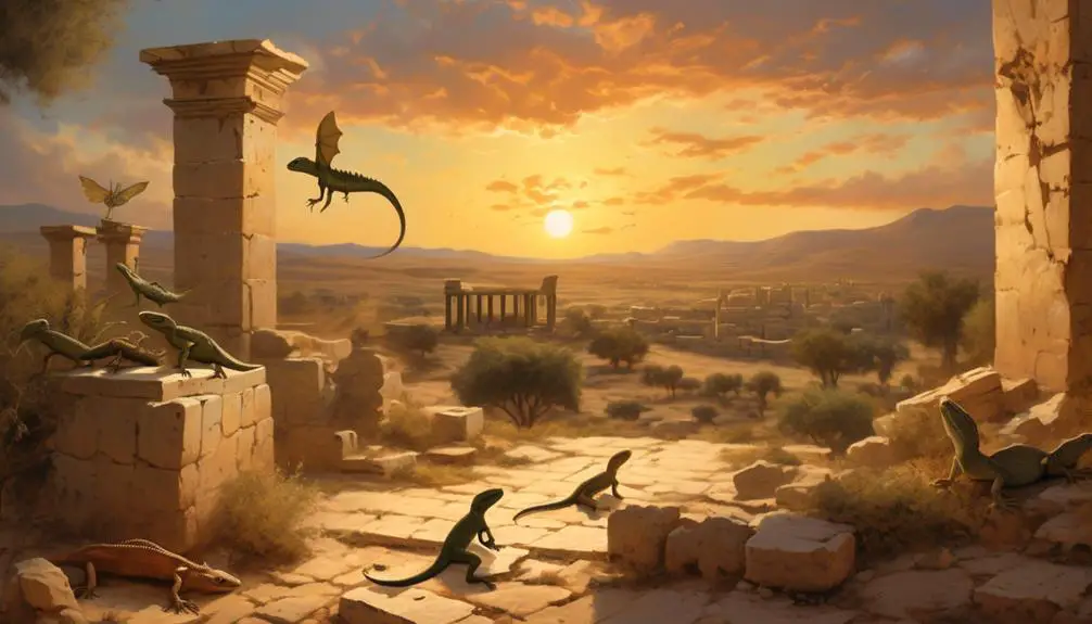 reptiles in biblical civilizations
