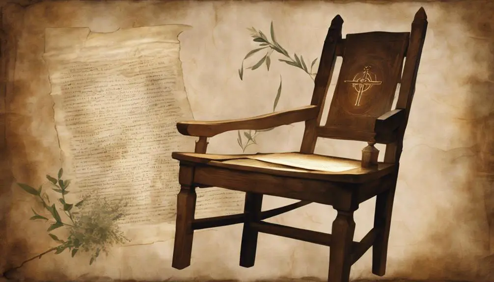 symbolism of chairs explained