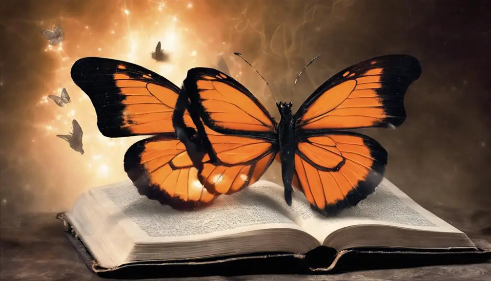 symbolism of orange butterflies