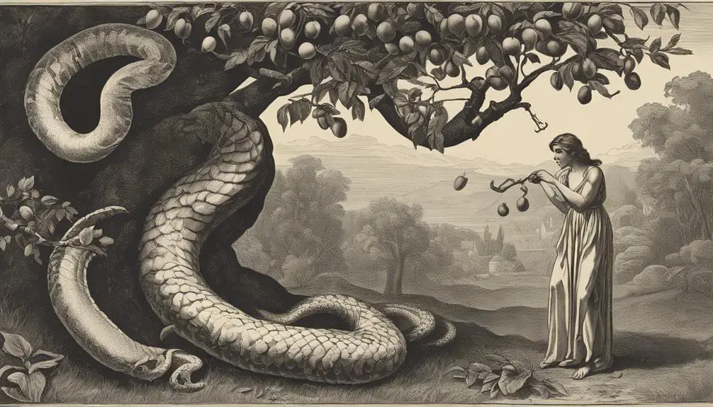 the serpent deceives eve