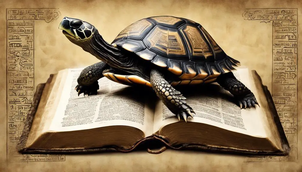 turtles in ancient texts