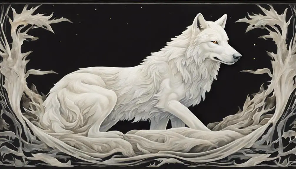 white wolf s symbolic duality