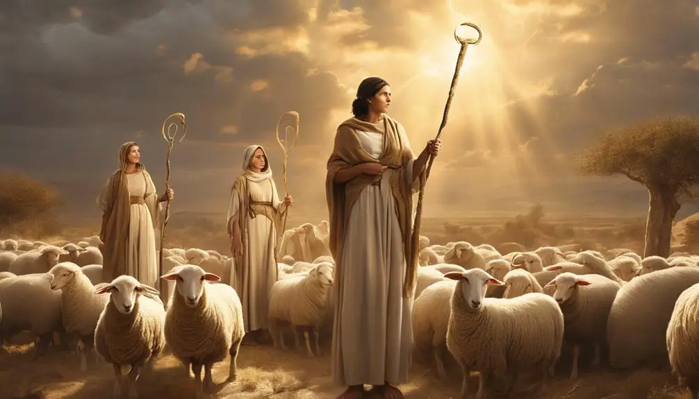 women shepherds in bible