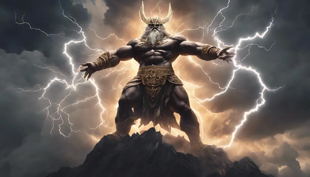 ancient deity of thunder