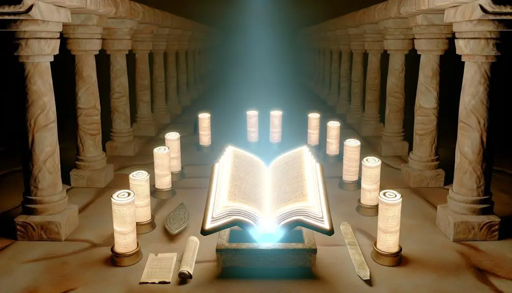 ancient manuscripts with secrets
