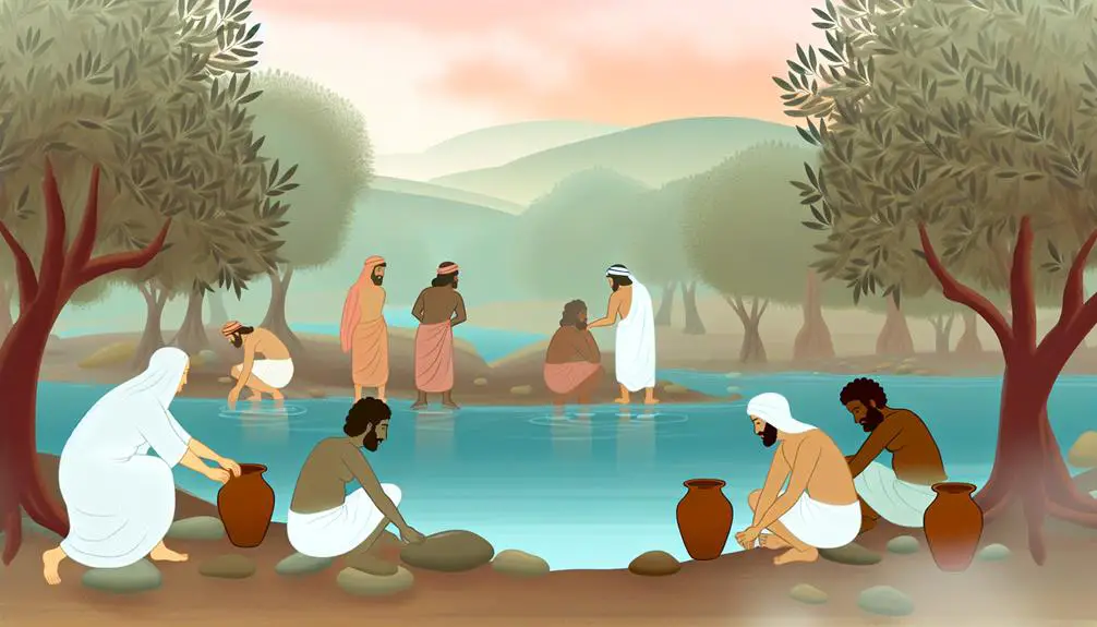 ancient purification ceremonies described