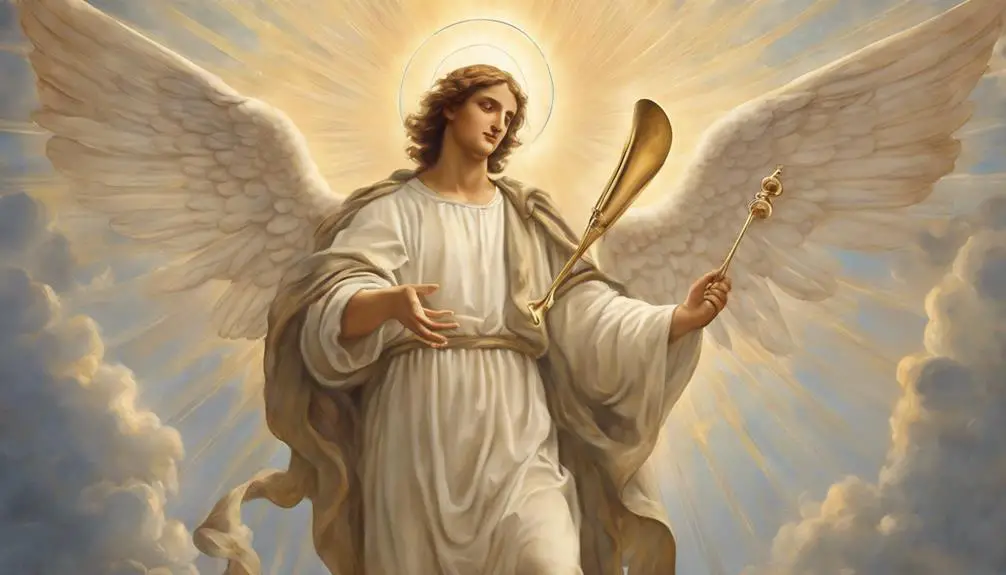 archangel delivering divine messages
