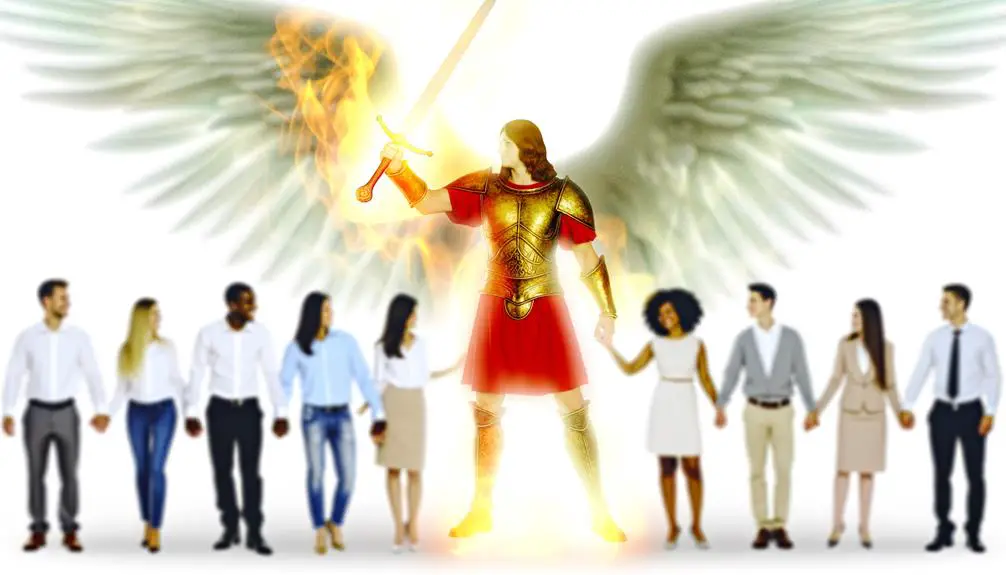 archangel michael guards heaven