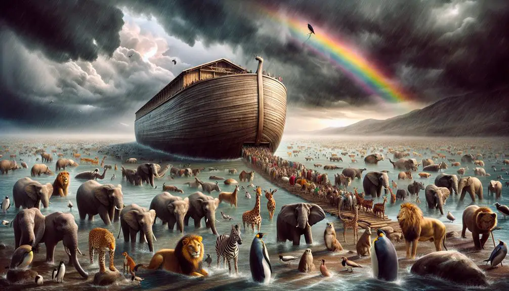 ark flood animals faith