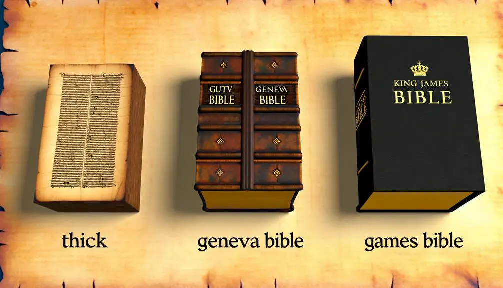 bible page analysis comparison
