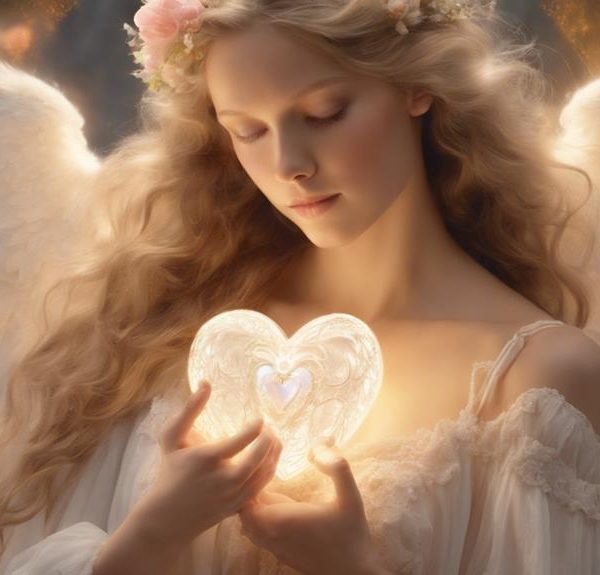 biblical angel spreads love
