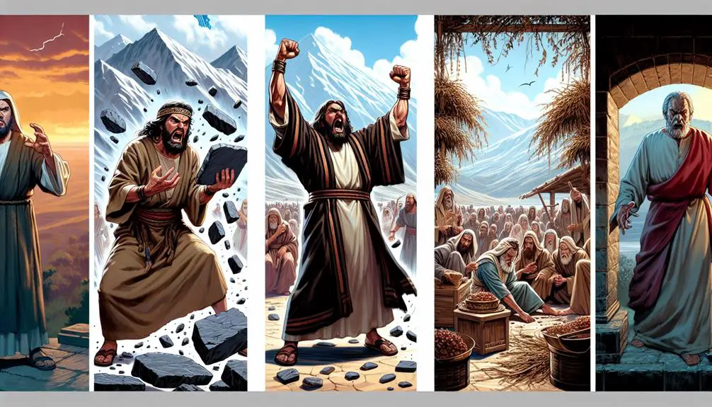biblical anger stories analysis