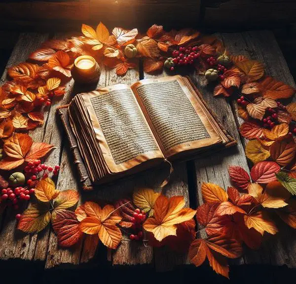 biblical autumn poetry verses