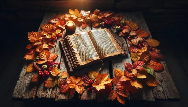 biblical autumn poetry verses
