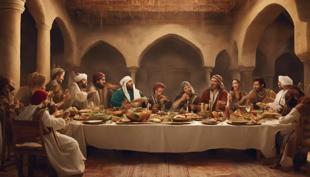 biblical banquets in history
