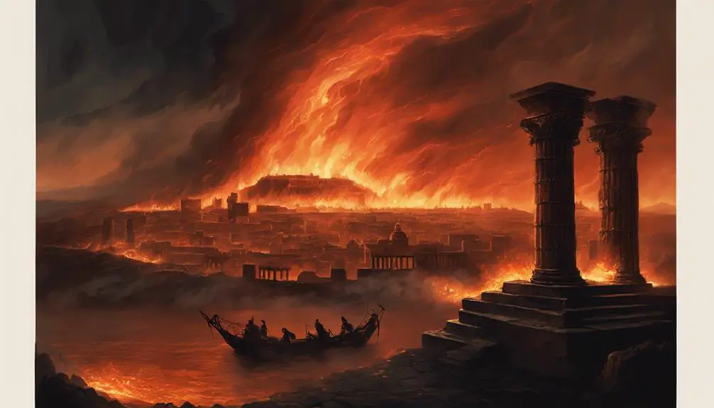 biblical cities destroyed by fire