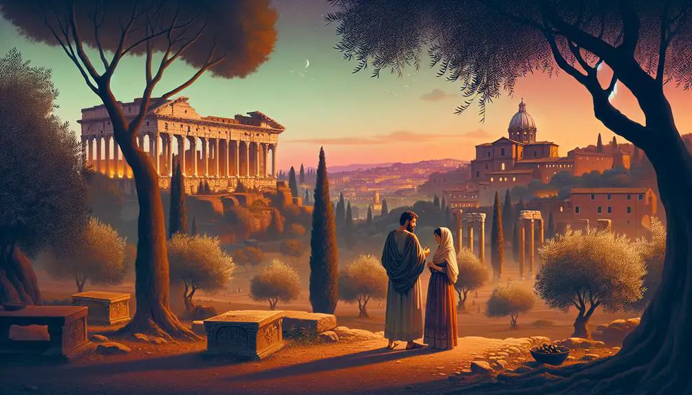 biblical connections of aventine