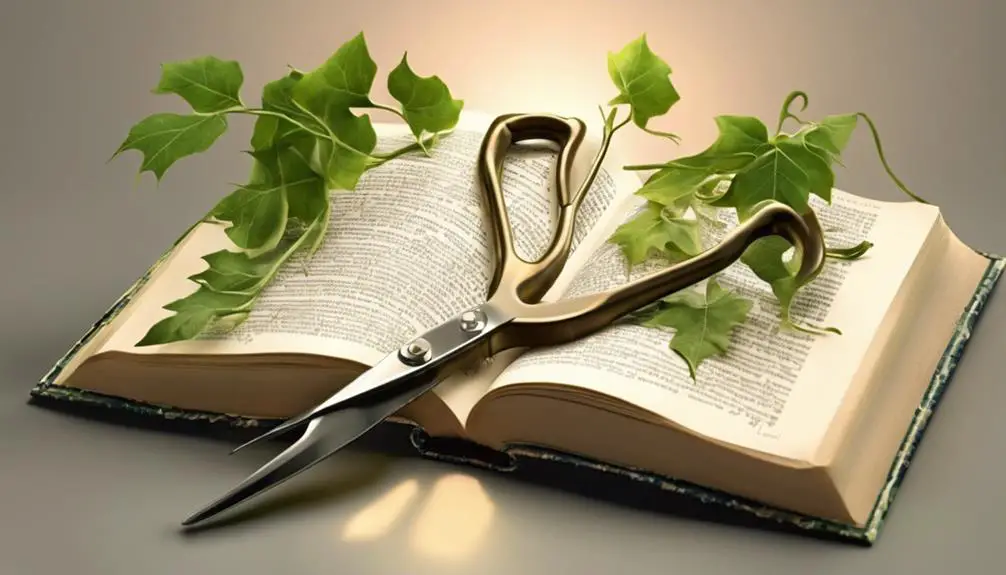biblical passages undergoing pruning