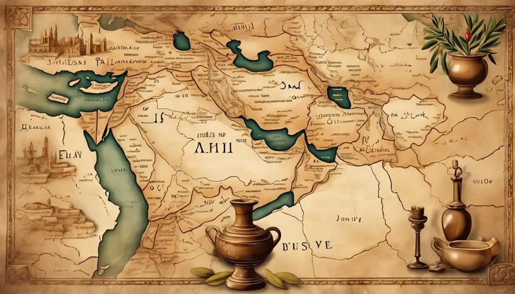 biblical references in middle east