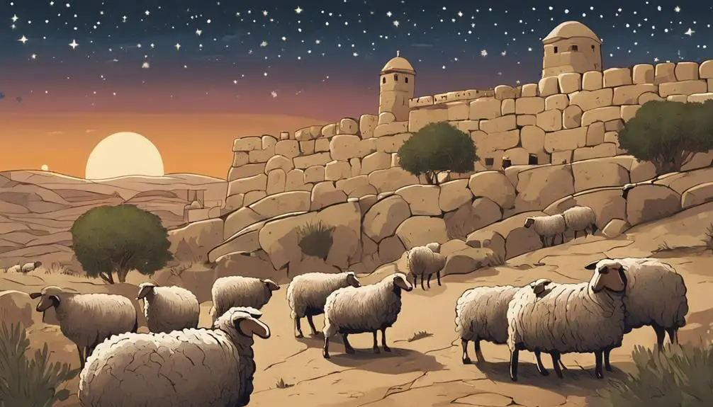 biblical sheepfold symbolism explained