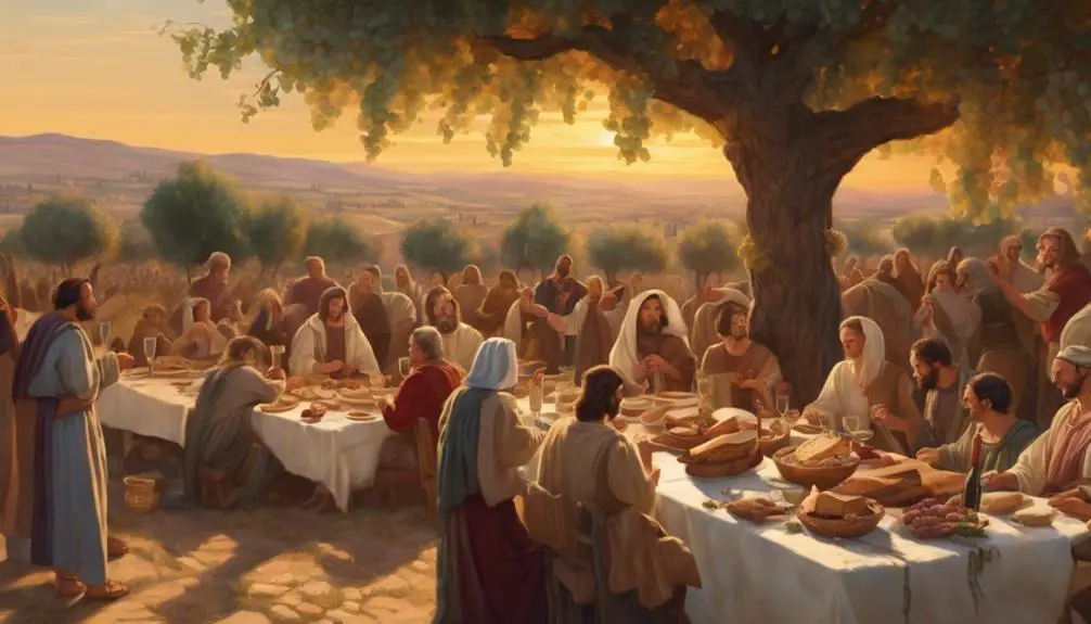 biblical significance of banqueting