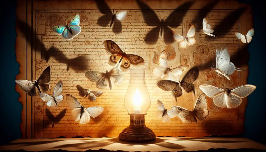biblical symbolism of moths