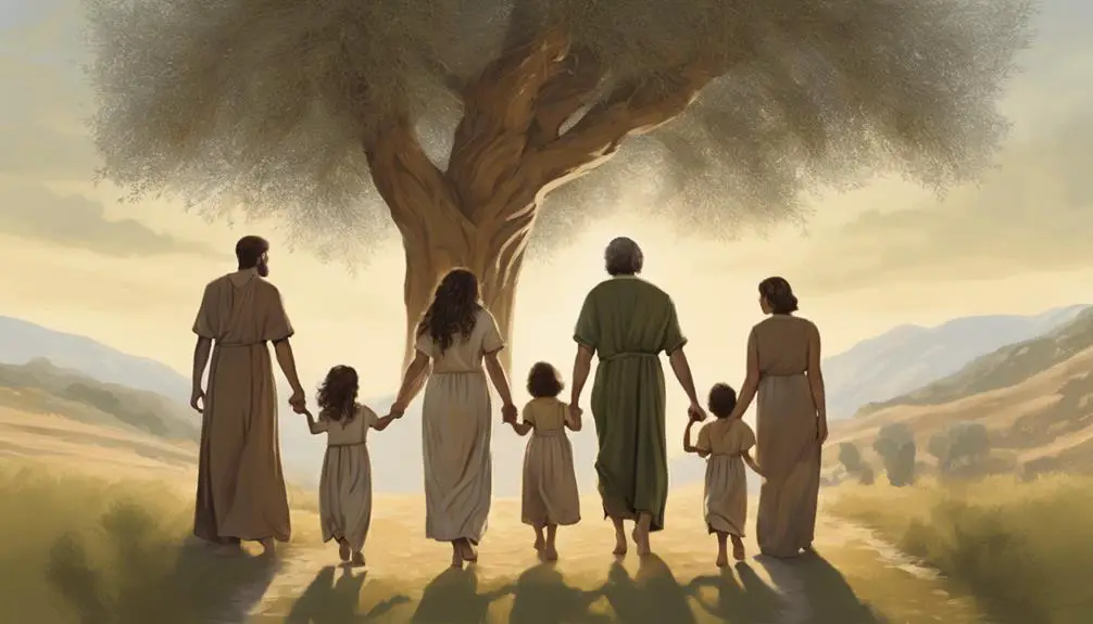 blended families in scriptures