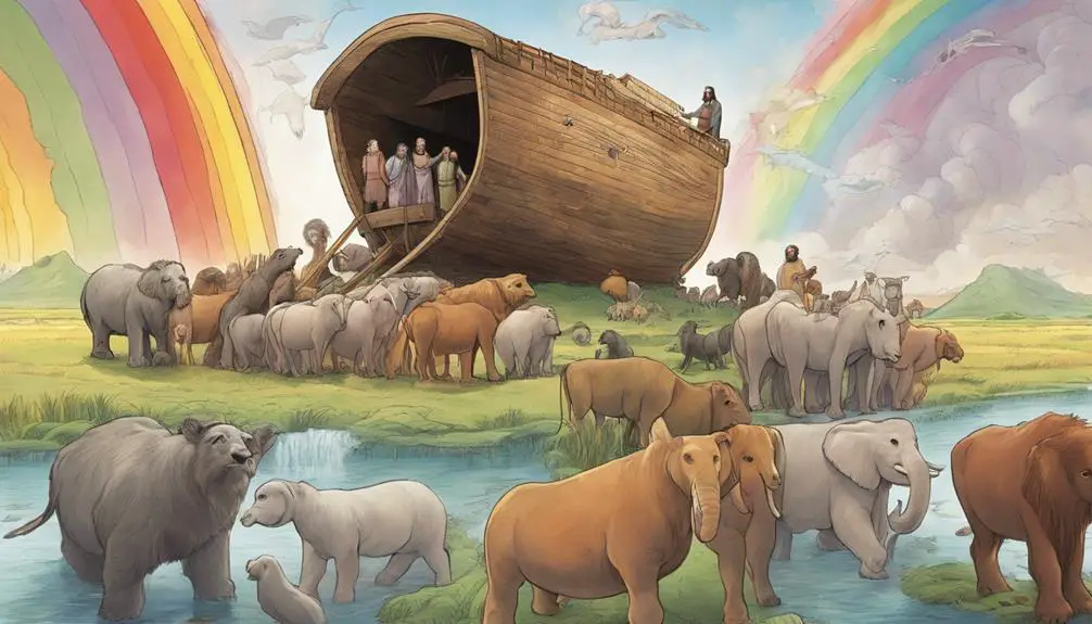 building the ark animals