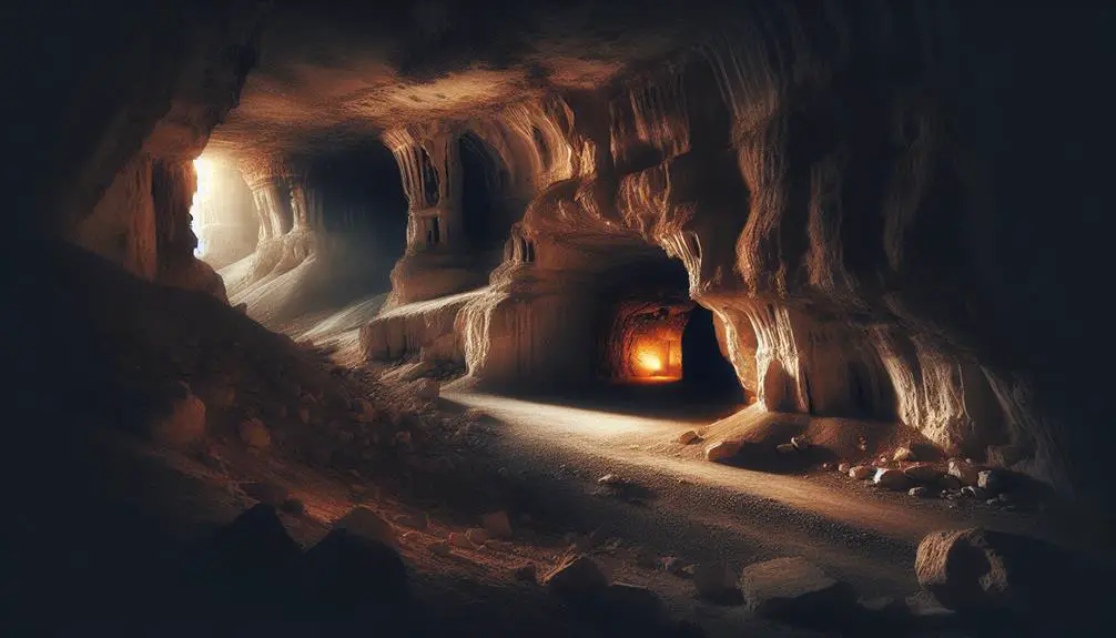 cave refuge for david