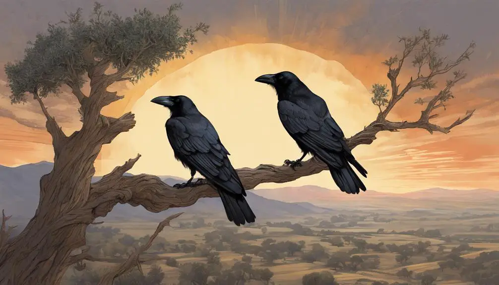 clever crows deliver letters