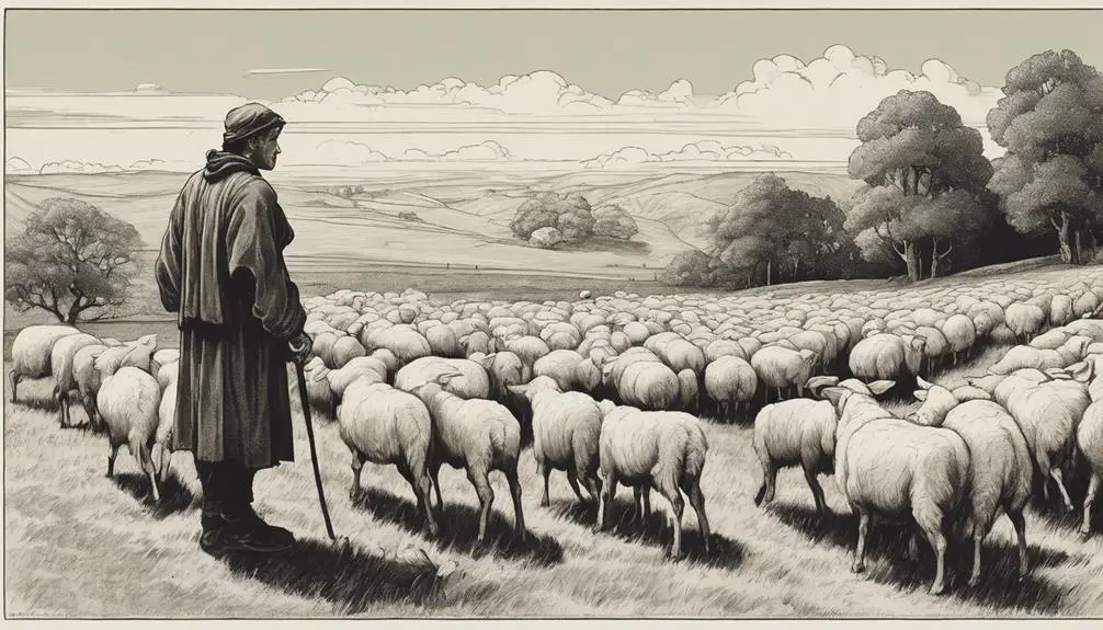contrasting the good shepherd