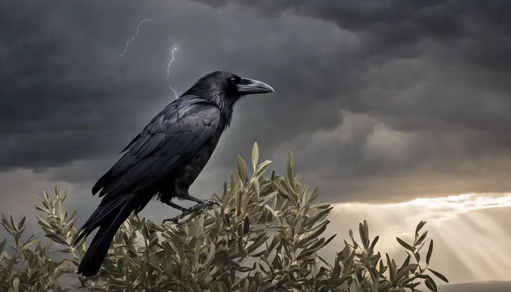 crows bring spiritual messages