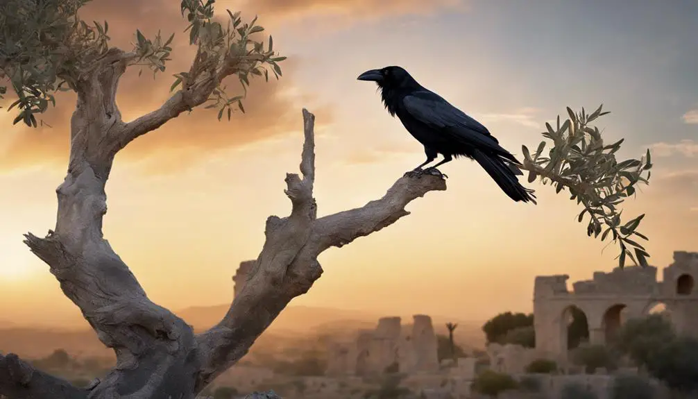 crows symbolize wisdom