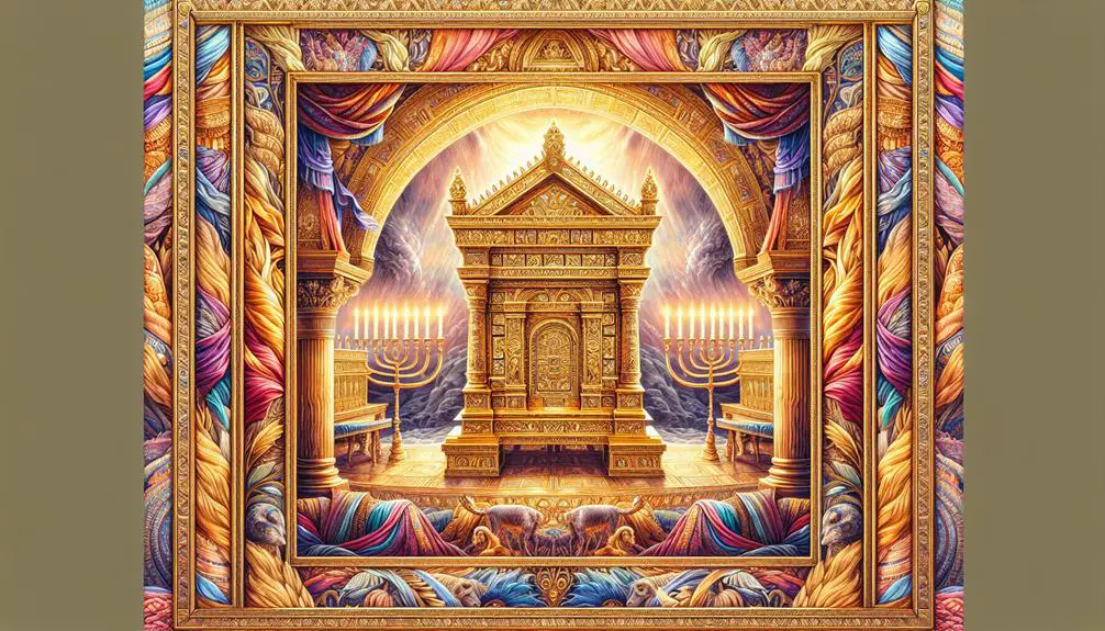 detailed layout of tabernacle