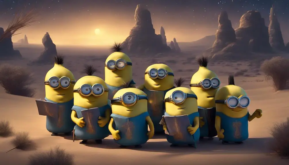 disciples serving as minions