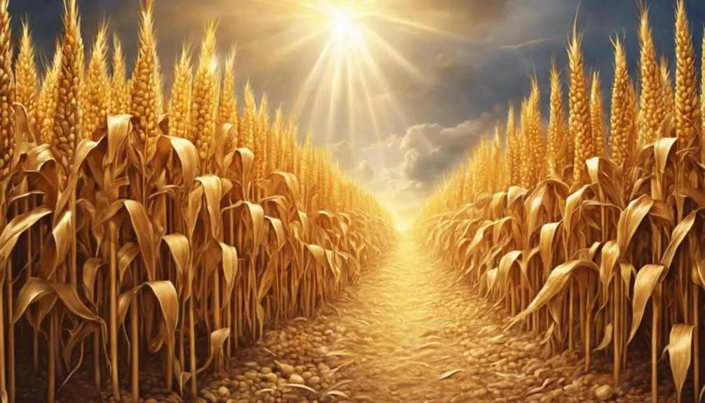 divine gift of corn